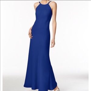 Calvin Klein Royal Blue Long Maxi Dress - Size 2